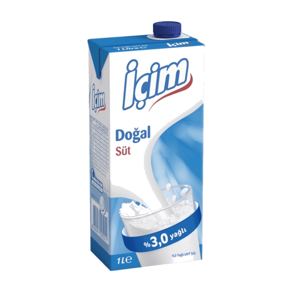 İçim %3 Yağlı Süt 1Lt