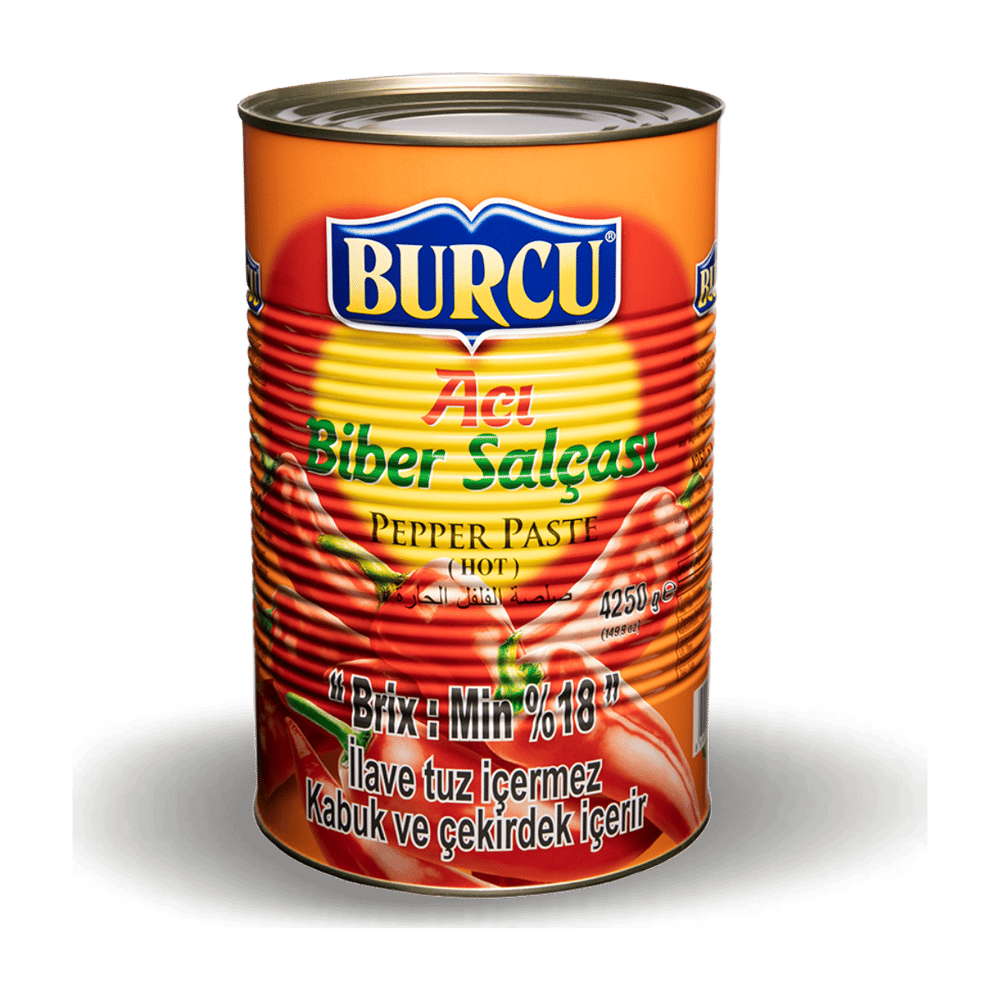 Burcu Acı Biber Salçası 4250gr
