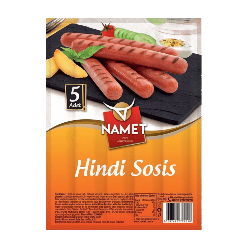 Namet Hindi Sosis 210gr