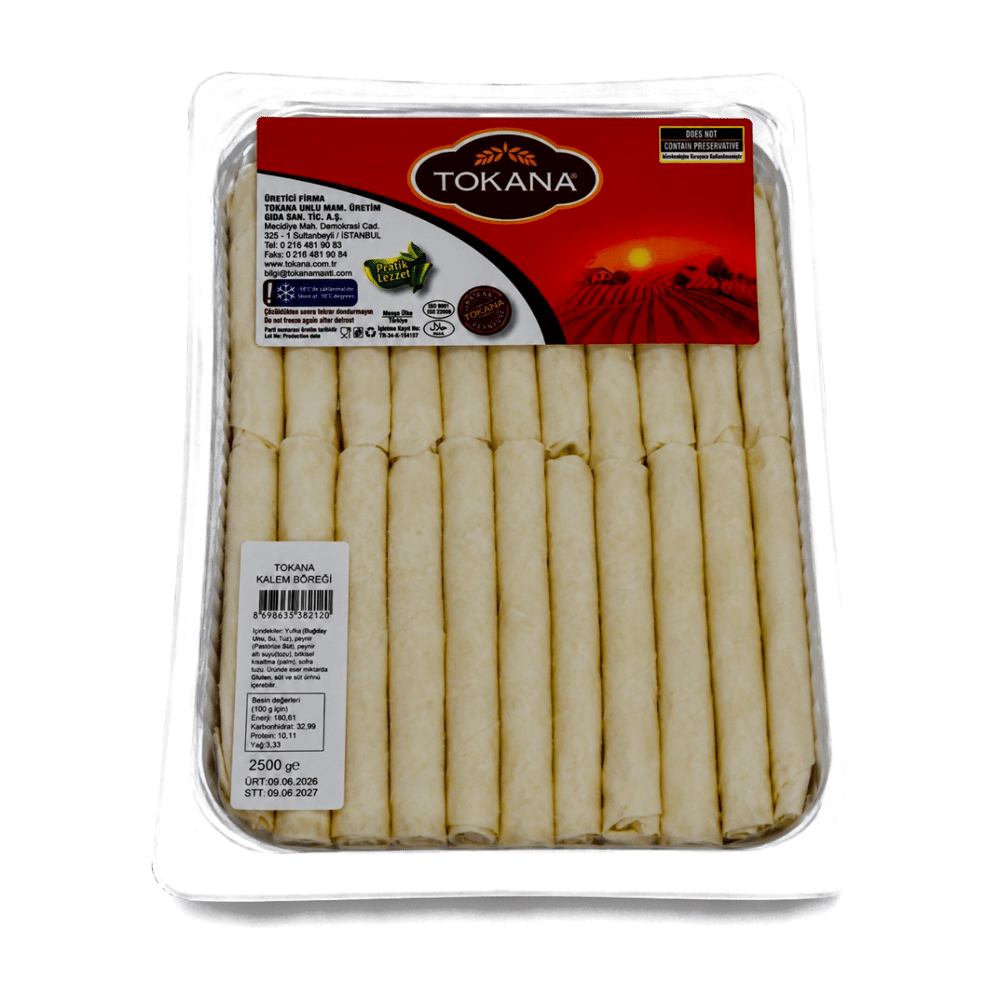 Tokana Peynirli Kalem Böreği 2500gr