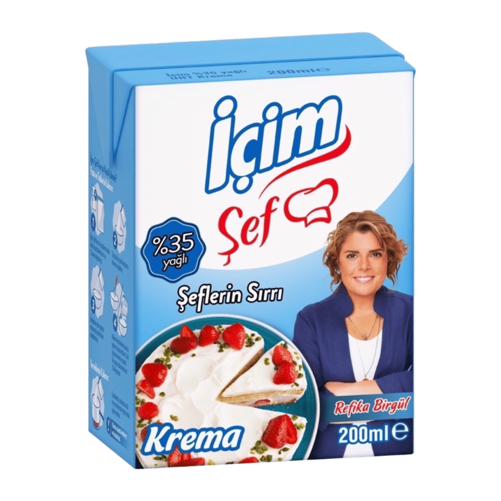İçim Şef Krema %35 Yağlı 200ml