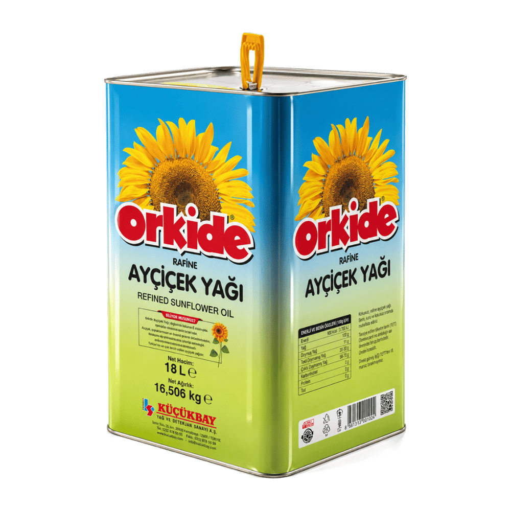 Orkide Ayçiçek Yağı 18 Lt