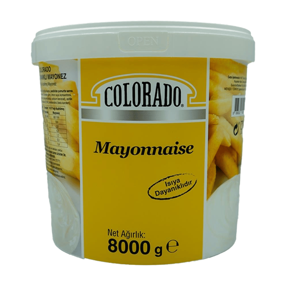 Colorado Mayonez Isıya Dayanıklı 8000gr