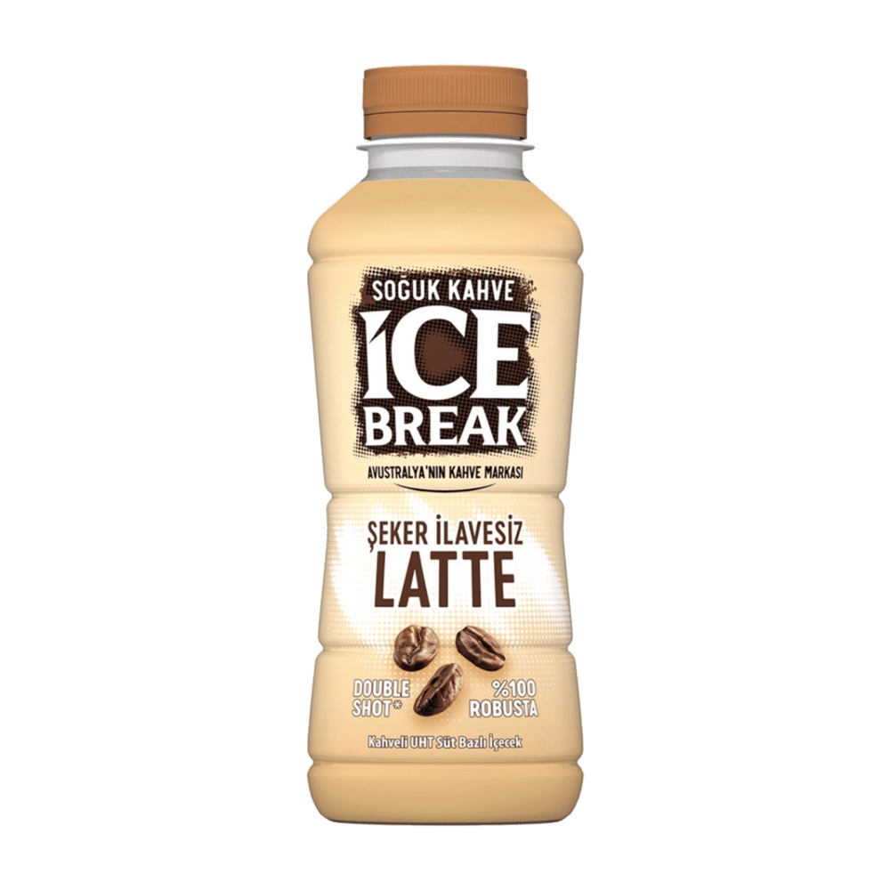 Ice Break Şeker İlavesiz Latte 375ml