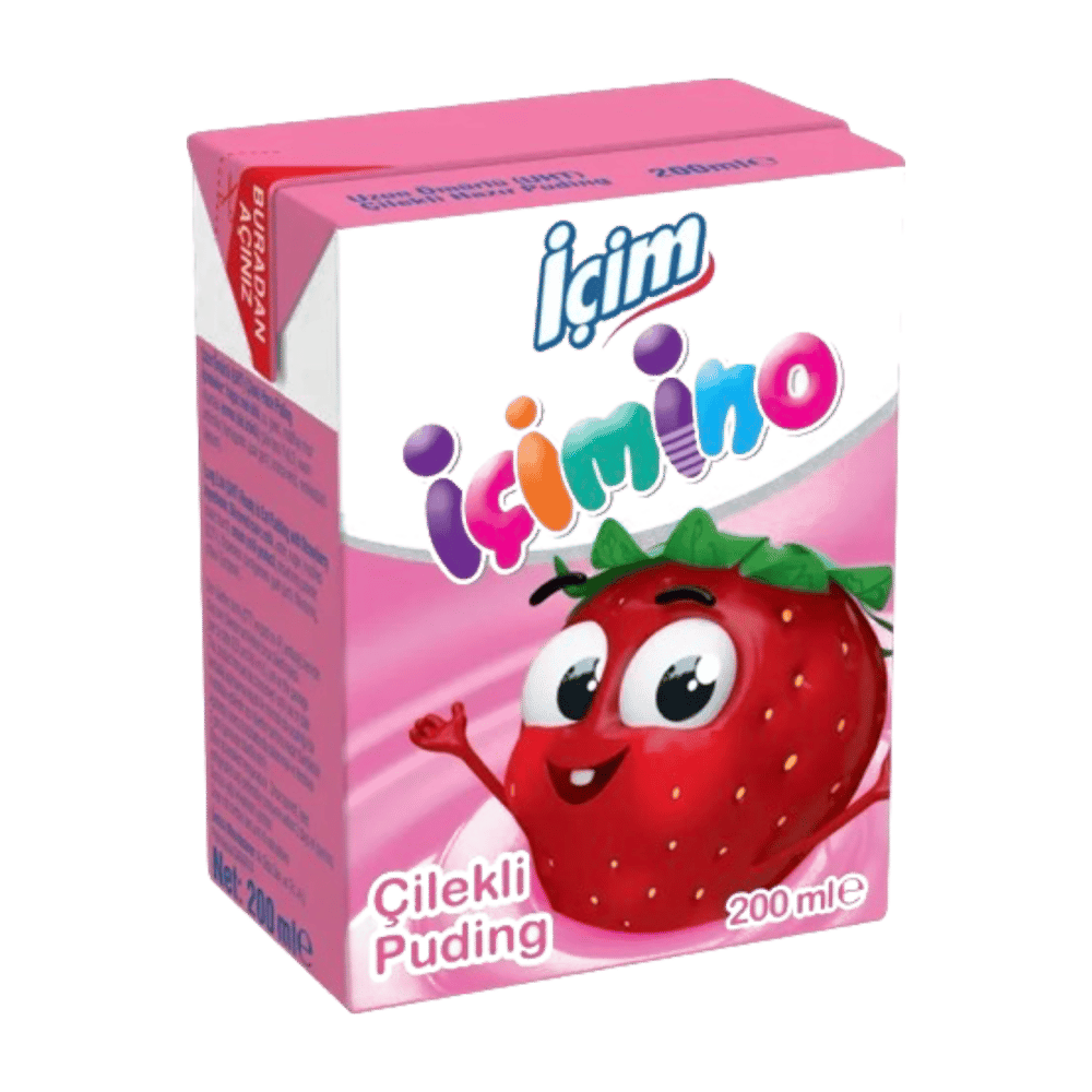 İçim İçimino Çilekli Puding 200ml