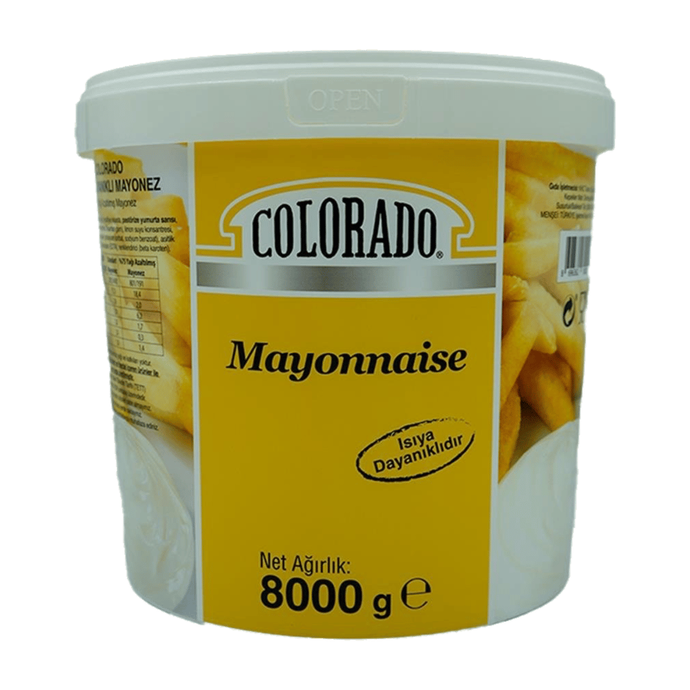 Colorado Mayonez Isıya Dayanıklı 8000gr