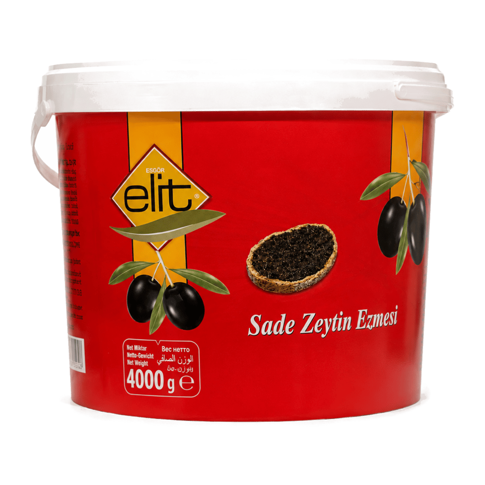 Elit Siyah Zeytin Ezmesi 4000gr