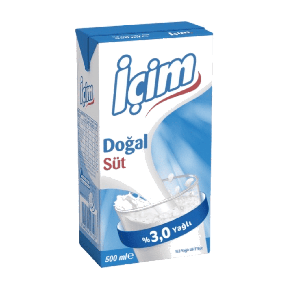 İçim %3 Yağlı Süt 500ml