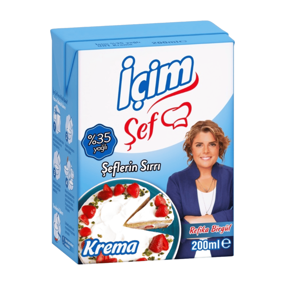 İçim Şef Krema %35 Yağlı 200ml