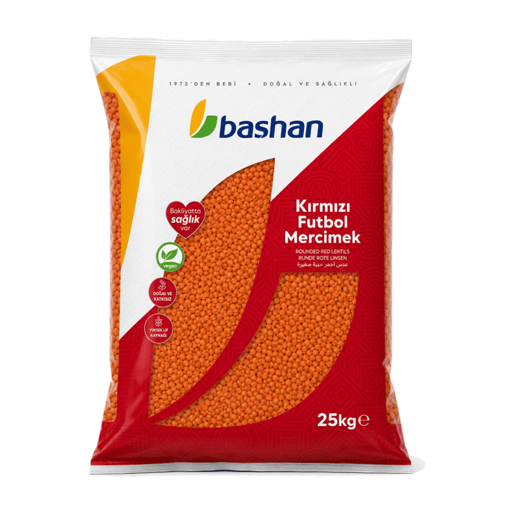 Başhan Kırmızı Mercimek(İthal) 25kg