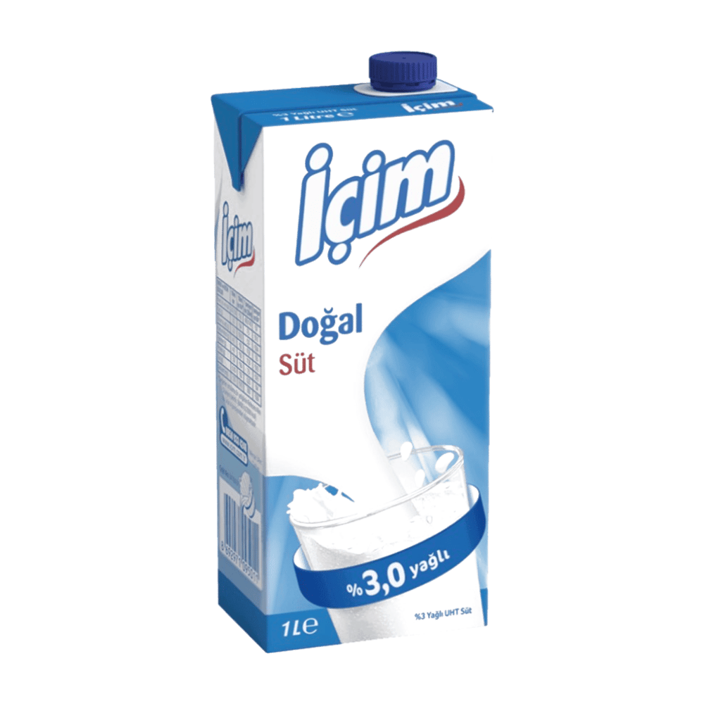 İçim %3 Yağlı Süt 1Lt