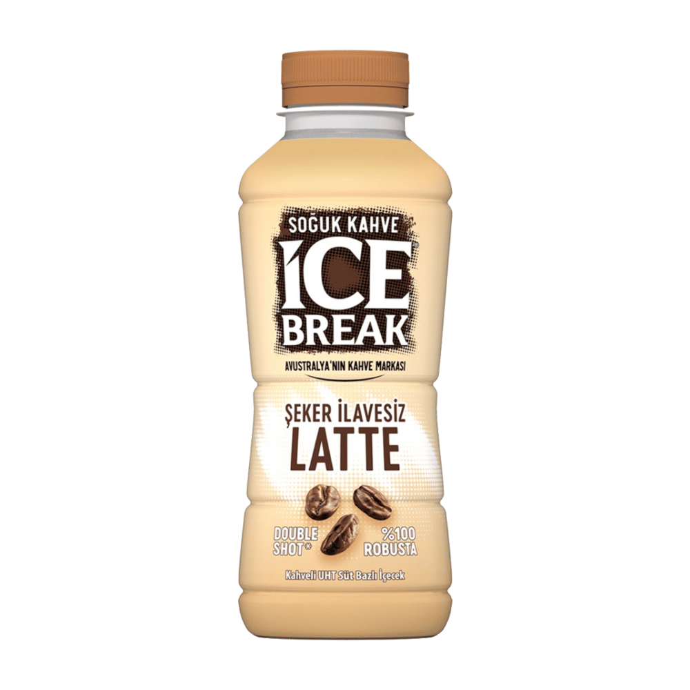 Ice Break Şeker İlavesiz Latte 375ml