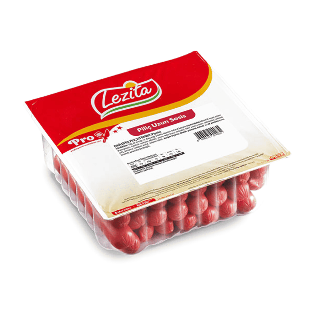 Lezita Piliç Uzun Sosis 1000gr