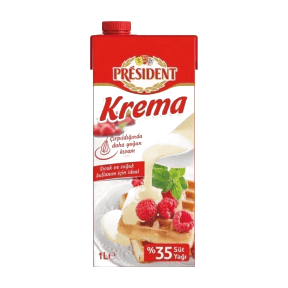 President Krema %35 Yağlı 1Lt