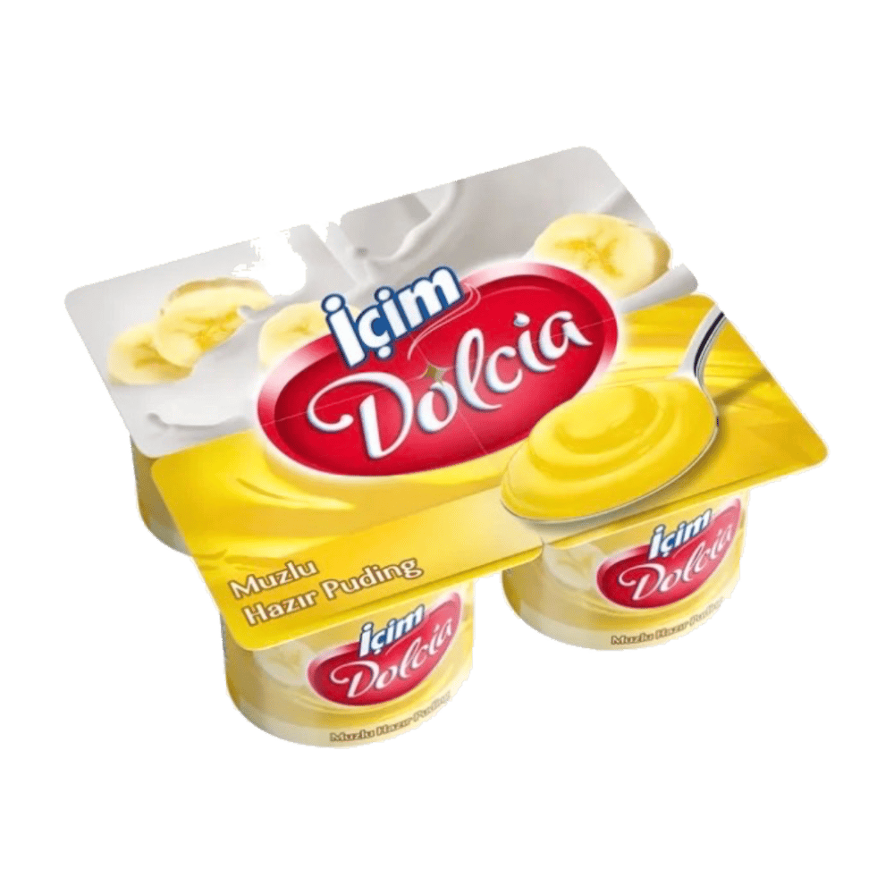 İçim Dolcia Muzlu Puding 100grx4