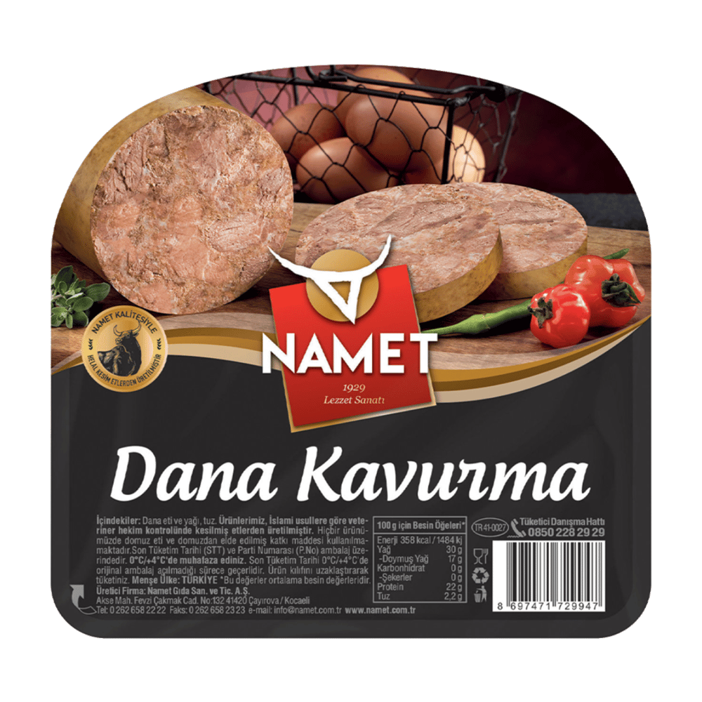 Namet Dana Kavurma 80gr