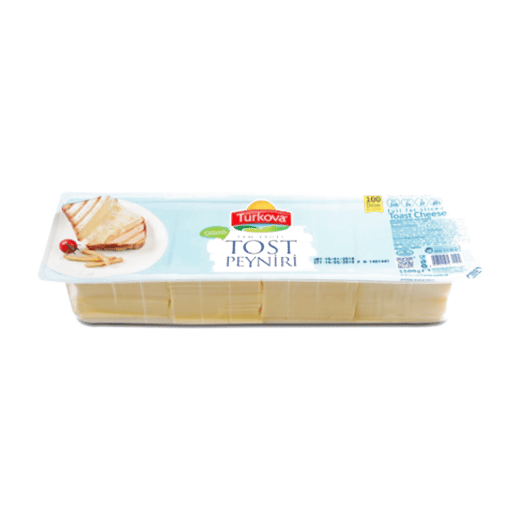 Türkova Tam Yağlı Dilimli Tost Peyniri 1500gr