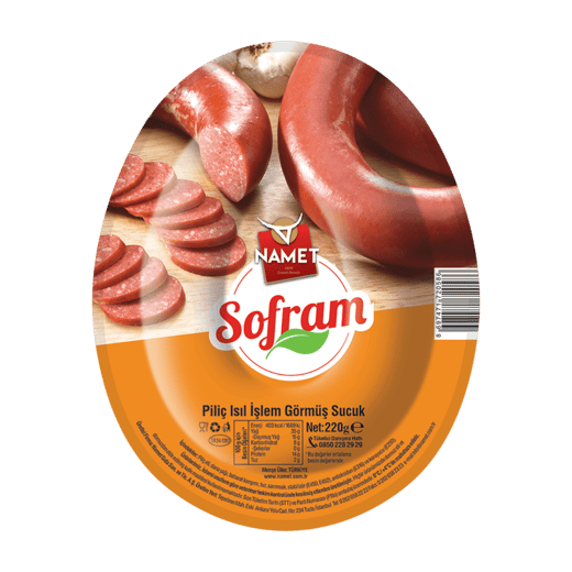 Namet Sofram Piliç Isıl İşlem Görmüş Sucuk 220gr