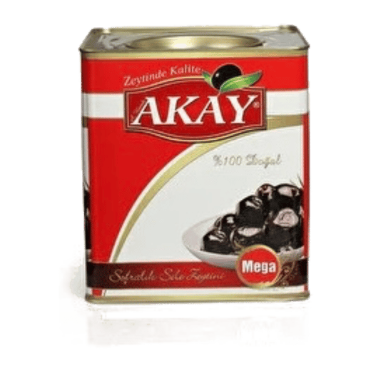 Akay Mega Siyah Zeytin (230-290) 10000gr
