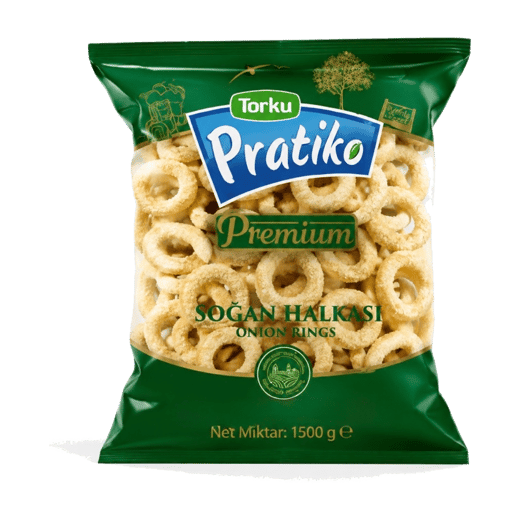 Torku Pratiko Dondurulmuş Soğan Halkası 1500gr