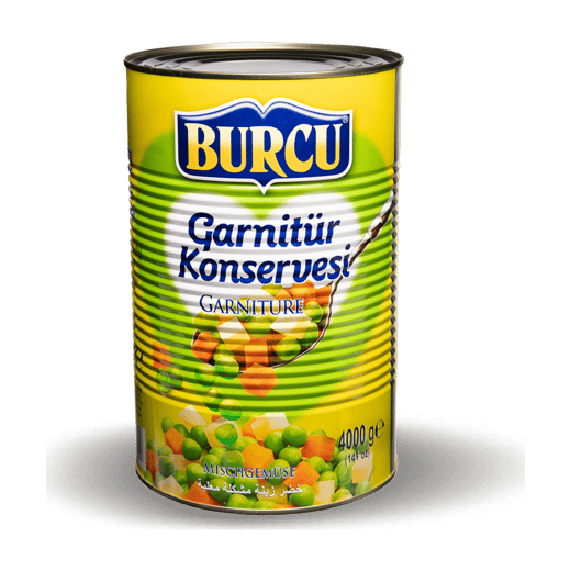 Burcu Garnitür Konservesi 4000gr