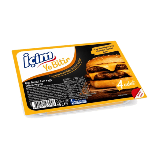 İçim Ye Bitir Dilimli Burger Peyniri 60gr