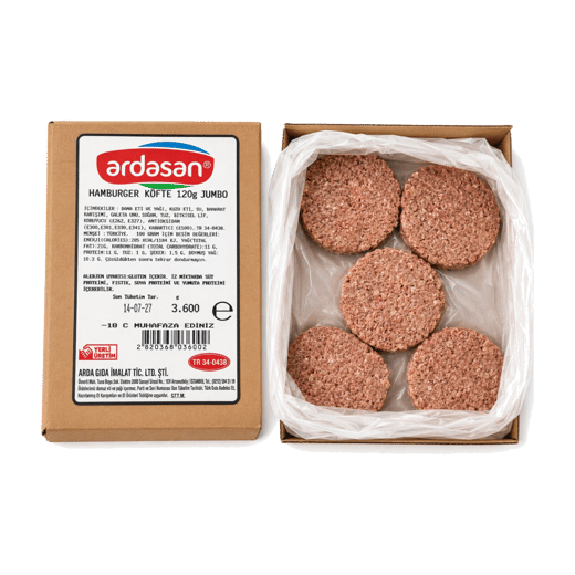 Ardasan Dana 120gr Hamburger Köfte