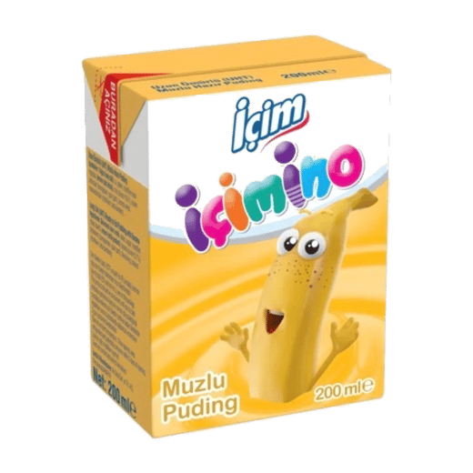 İçim İçimino Muzlu Puding 200ml