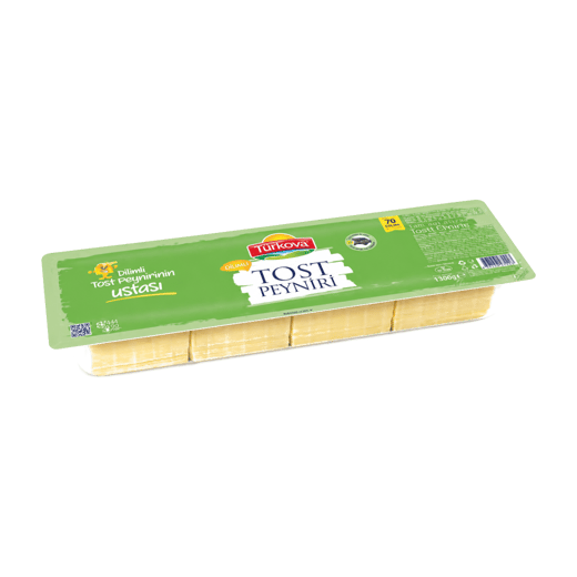 Türkova Yarım Yağlı Dilimli Tost Peyniri 1000gr