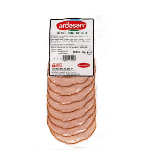 Ardasan Hindi Kuru Et Dilimli 50gr