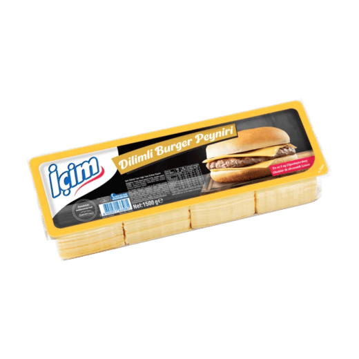 İçim Dilimli Burger Peyniri 1500gr