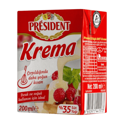 President Krema %35 Yağlı 200ml
