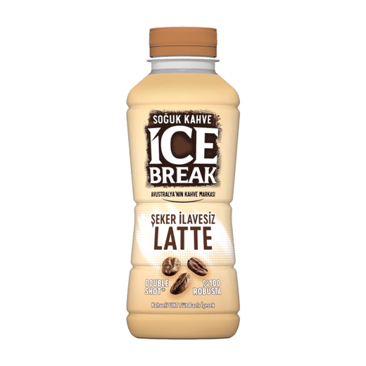 Ice Break Şeker İlavesiz Latte 375ml