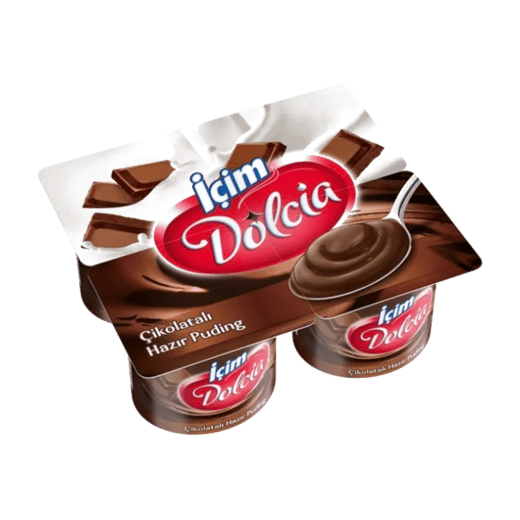 İçim Dolcia Çikolatalı Puding 100grx4