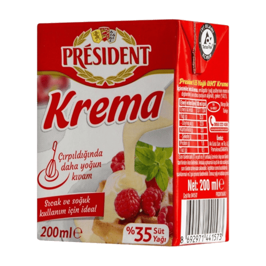 President Krema %35 Yağlı 200ml