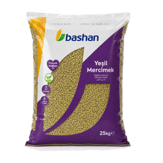 Başhan Yeşil Mercimek 25kg