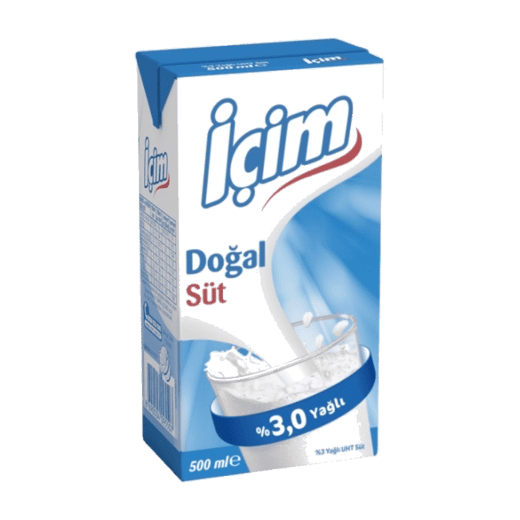 İçim %3 Yağlı Süt 500ml