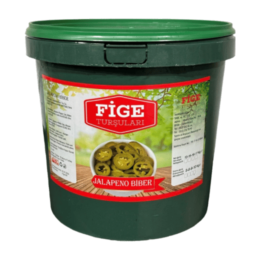 Fige Dilimli Jalapeno Turşusu Net: 6000gr