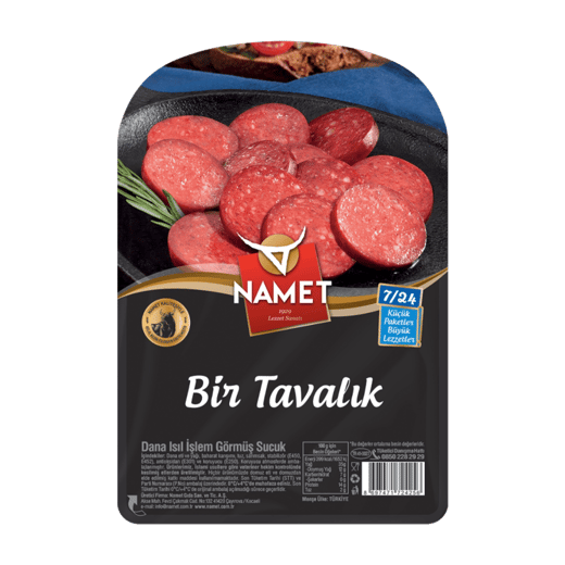 Namet Bir Tavalık Dana Sucuk 80gr