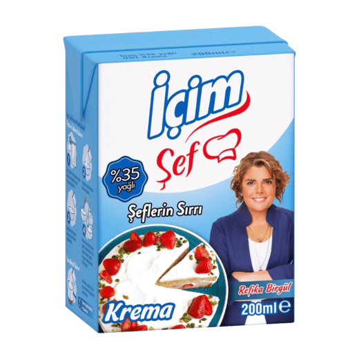 İçim Şef Krema %35 Yağlı 200ml