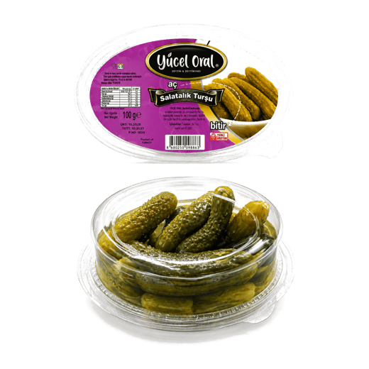 Yücel Oral Aç Bitir Kornişon Turşu 100gr