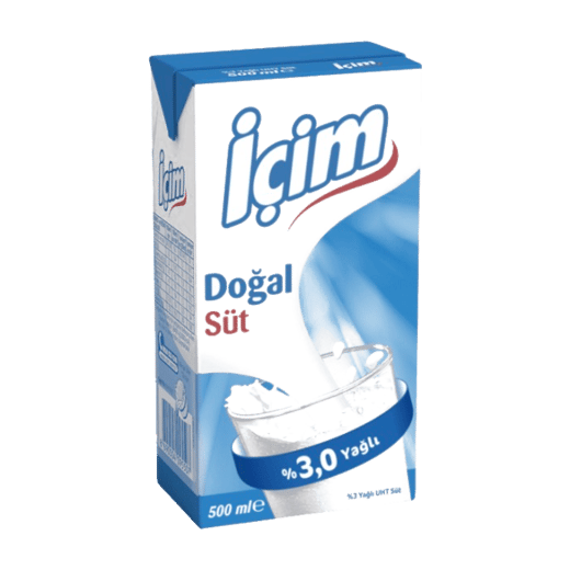 İçim %3 Yağlı Süt 500ml